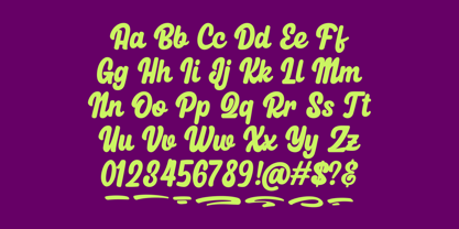 Yearby Bites Font Poster 9