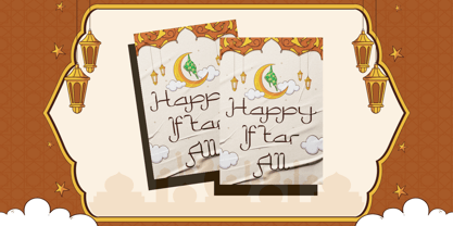 Minar Block Font Poster 3