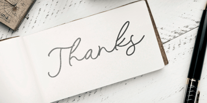 Hamlin Emilia Font Poster 7