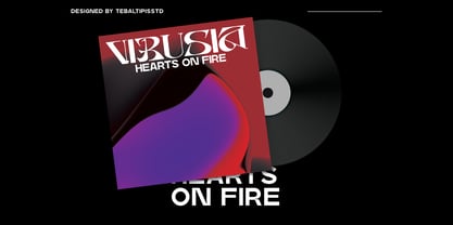 Bosher Display Font Poster 10