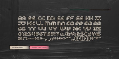Tangler Font Poster 6