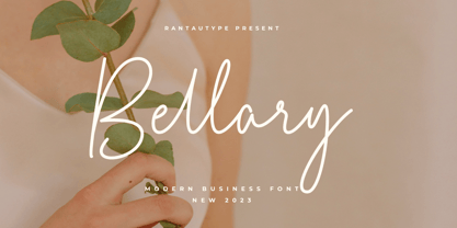 Bellary Font Poster 1