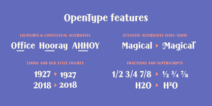 Lumetta Font Poster 8