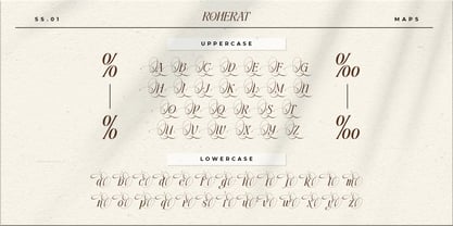 Roherat Font Poster 8