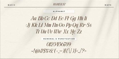 Roherat Font Poster 6