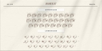 Roherat Font Poster 12