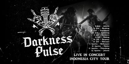 Vulture Kingdom Font Poster 2