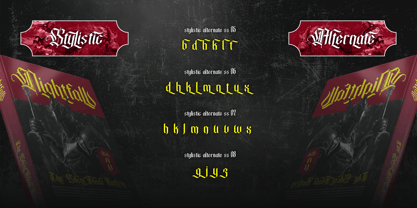 Bilvarya Font Poster 9