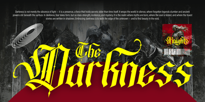 Bilvarya Font Poster 3