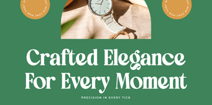 Ordinal Tangle Font Poster 3