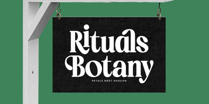 Ordinal Tangle Font Poster 11