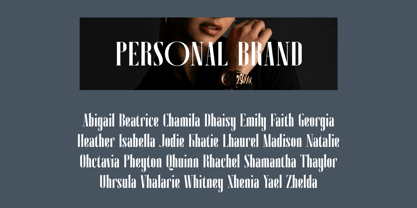 Dasiera Font Poster 10