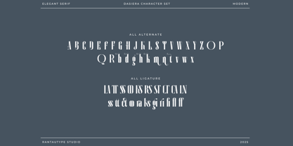 Dasiera Font Poster 15