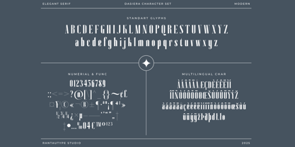 Dasiera Font Poster 14