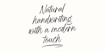 Adore Writing Font Poster 2