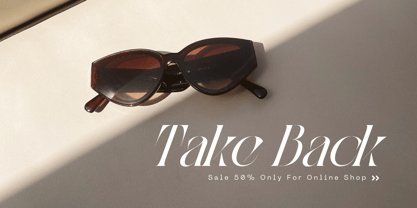 Qaska Luxury Font Poster 4