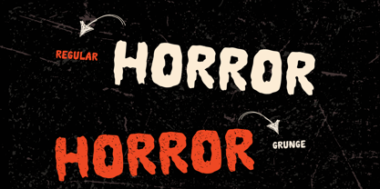 Horror Evil Font Poster 7