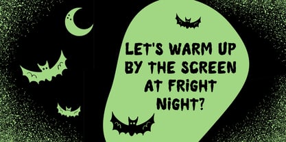 Horror Evil Font Poster 3