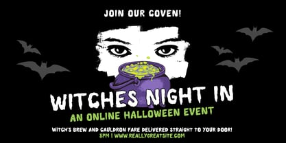 Horror Evil Font Poster 4