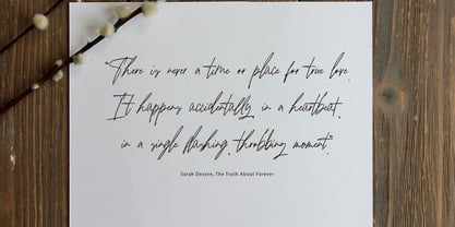 Madiena Signature Font Poster 3