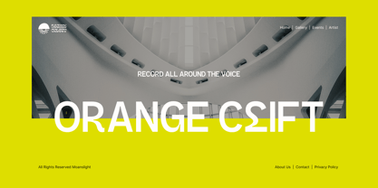 Moanslight Font Poster 13