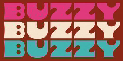 BUZZY Font Poster 1