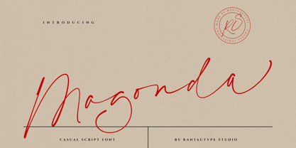 Magonda Font Poster 1