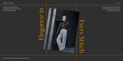 Meganoli Font Poster 3