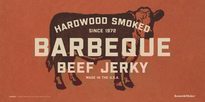 Sazerac Font Poster 12