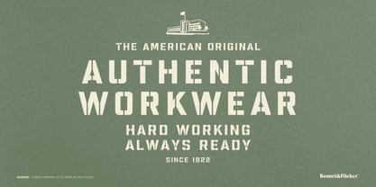 Sazerac Font Poster 11