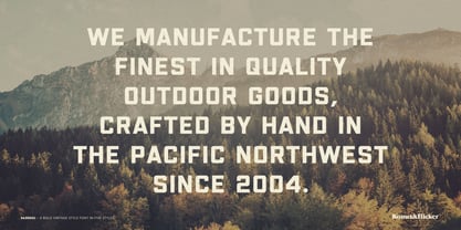 Sazerac Font Poster 4