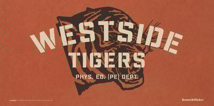 Sazerac Font Poster 6