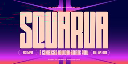 Cook Squarva Font Poster 1
