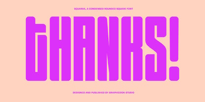 Cook Squarva Font Poster 10