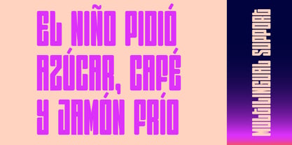 Cook Squarva Font Poster 4