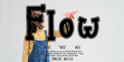 Chalk Field Font Poster 7