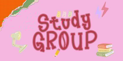 Chalk Field Font Poster 3