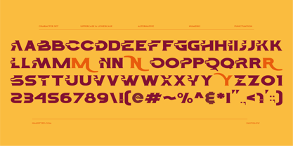 Pastglow Font Poster 2