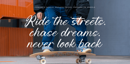 Bounty Motion Font Poster 3