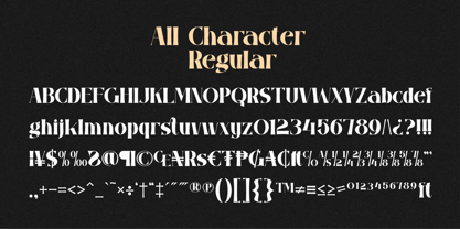 Gianha Forisa Font Poster 8