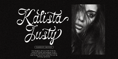 Selfino Script Font Poster 5