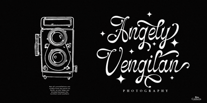 Selfino Script Font Poster 9