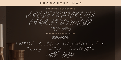 Benithany Geollyckas Font Poster 7