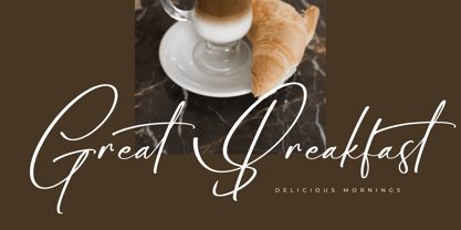 Benithany Geollyckas Font Poster 5