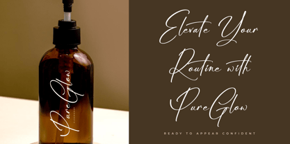 Benithany Geollyckas Font Poster 2