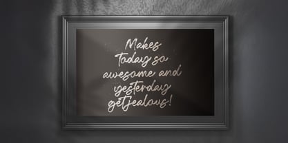 Fentry Font Poster 3