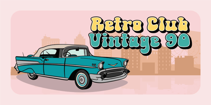 The Retro Eighties Font Poster 5