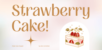 Fibular Sans Font Poster 10