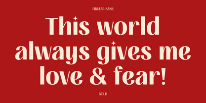 Fibular Sans Font Poster 9