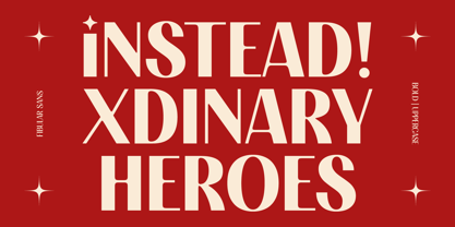 Fibular Sans Font Poster 5